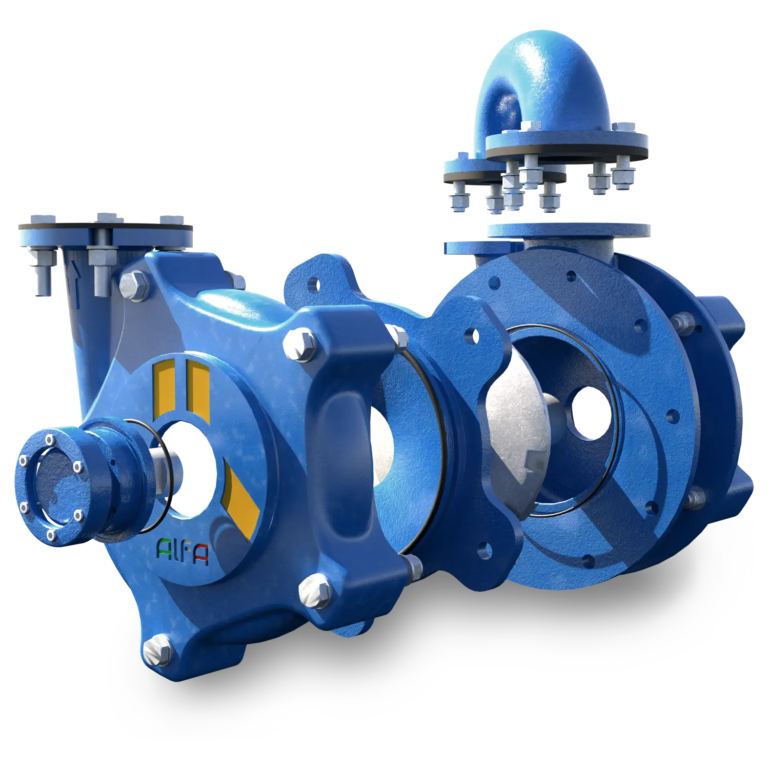Pompa centrifuga 3D - Alfa Pompe